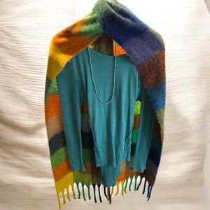 Turquoise Women's Top